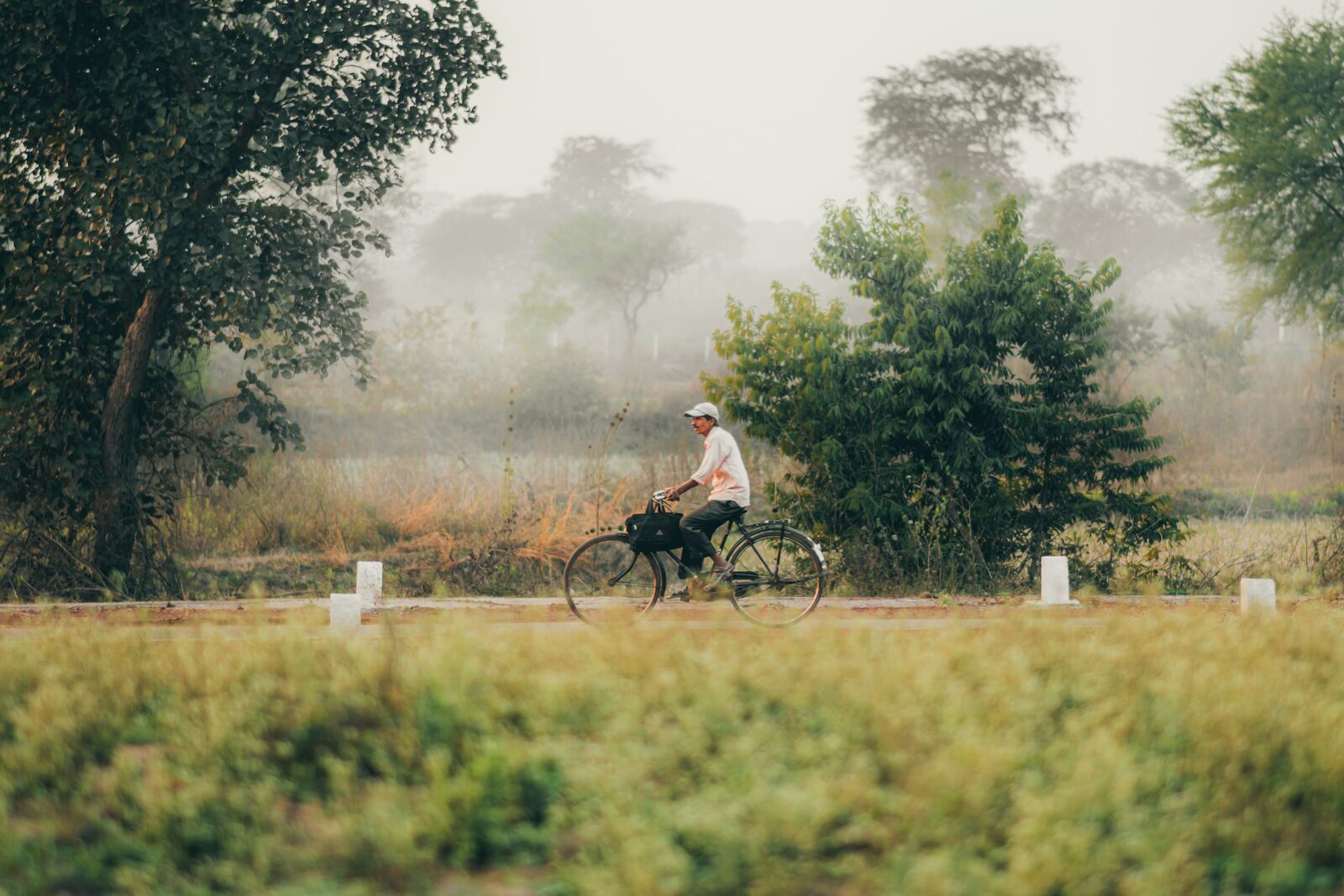 First ride out — open country at dawn