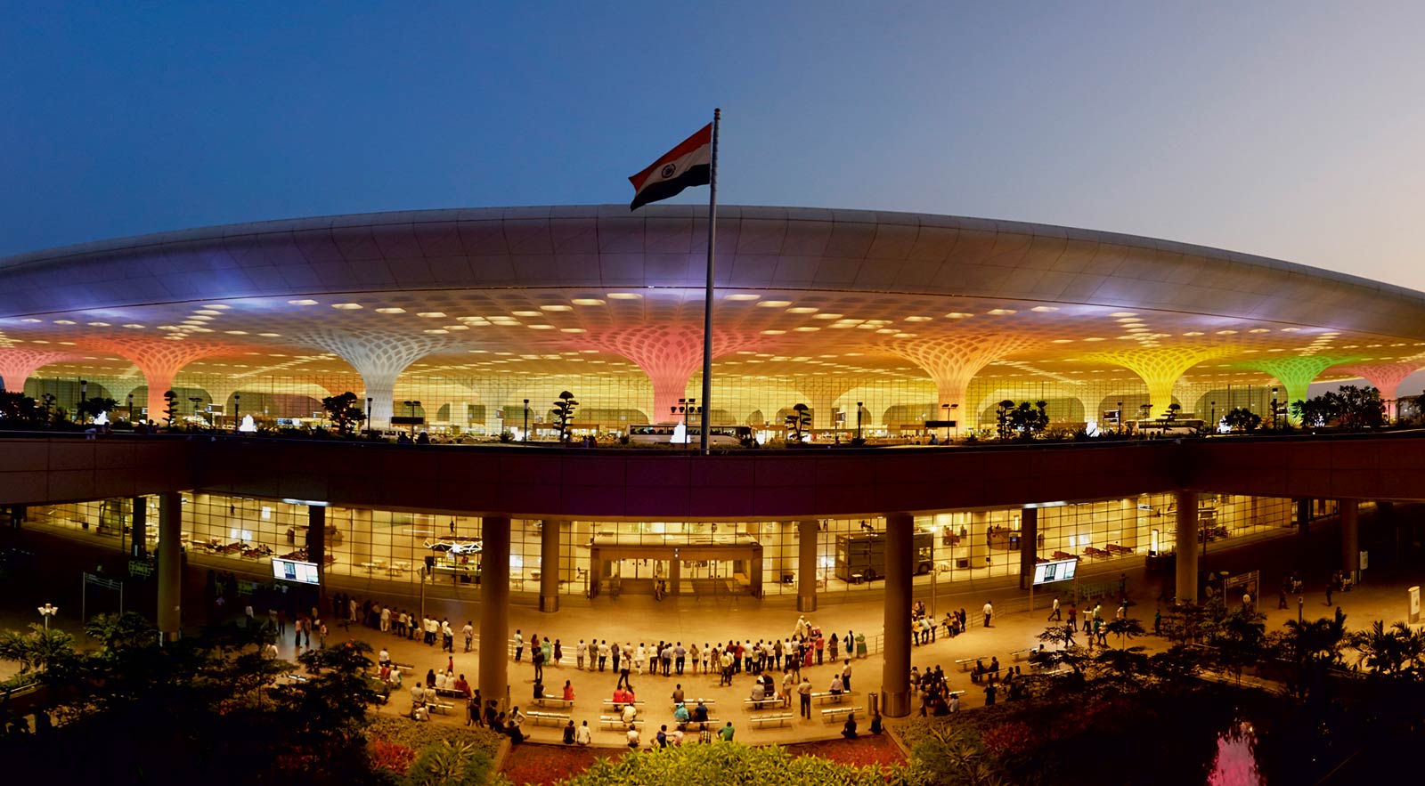 Departing Mumbai Airport