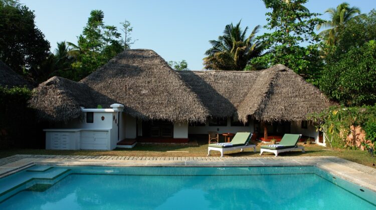 Private pool villas at Marari Beach Resort