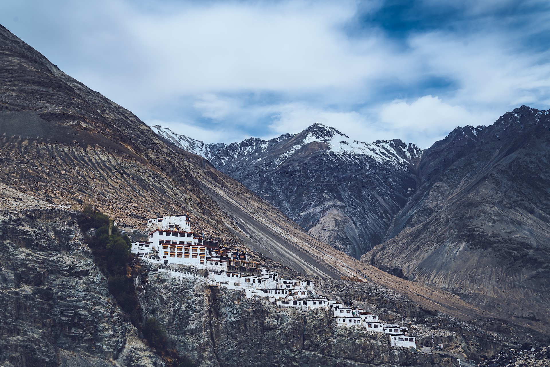 Monastery above the Indus