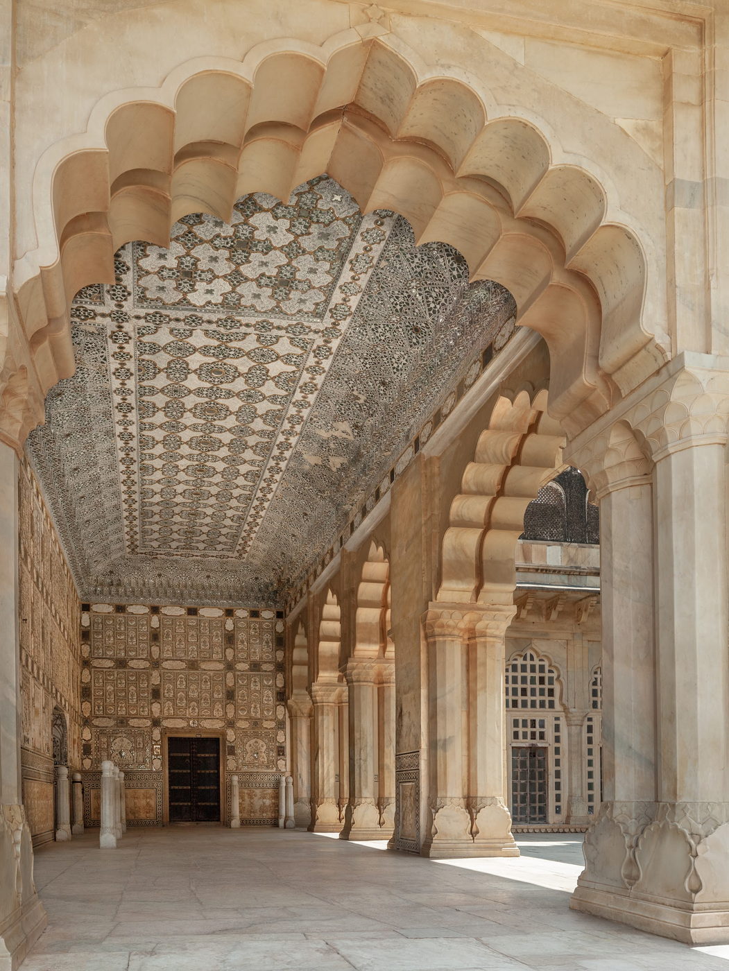 Mirrored chamber at Amber Fort, Jaipur